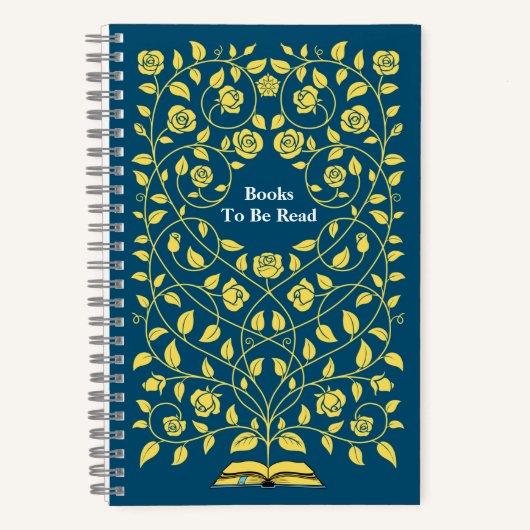 カスタム読書愛好家/読書家 ノートブック (正面)