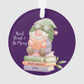 カスタム読本モノグラムの オーナメント (裏面)