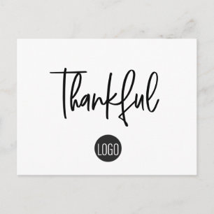 カスタム謝意ビジネス感謝 ポストカード