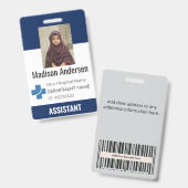 カスタム識別バッジ | 名札 バッジ (正面＆裏面)