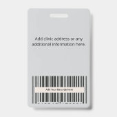 カスタム識別バッジ | 名札 バッジ (裏面)