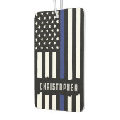 カスタム警察官シンブルーライン警察 カーエアーフレッシュナー (左)