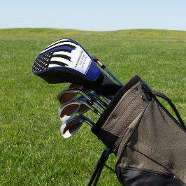 カスタム警察官シンブルーライン警察 ゴルフヘッドカバー