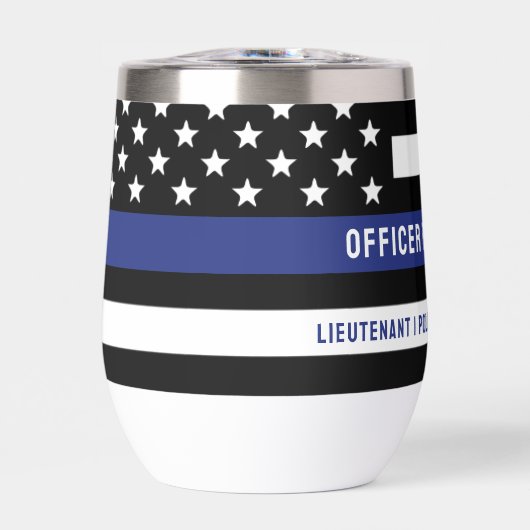 カスタム警察官薄青ライン警察部 (正面)