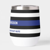 カスタム警察官薄青ライン警察部 (背面)