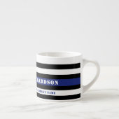 カスタム警察官薄青ライン警察部 エスプレッソカップ (右)