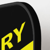 カスタム警察線名前をカスタムする ピックルボールラケット (左詳細)