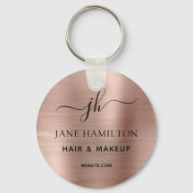 カスタム販促ビジネス名キーチェーン