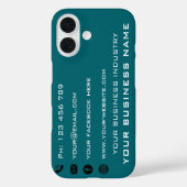カスタム販売促進ビジネスiPhoneケーステンプレート Case-Mate iPhoneケース (裏面)