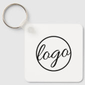 カスタム販売促進ロゴ キーホルダー (正面)