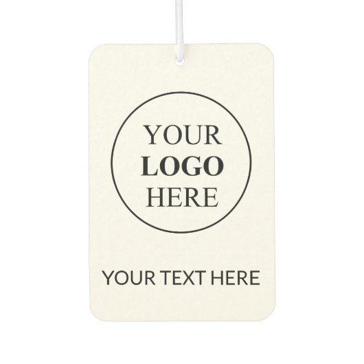 カスタム販売促進ロゴ – 最小注文なし カーエアーフレッシュナー (正面)