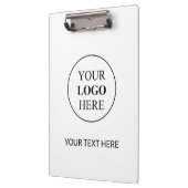 カスタム販売促進ロゴ – 最小注文なし クリップボード (左)