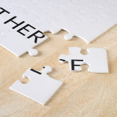 カスタム販売促進ロゴ – 最小注文なし ジグソーパズル (側面)