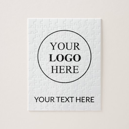 カスタム販売促進ロゴ – 最小注文なし ジグソーパズル (縦)