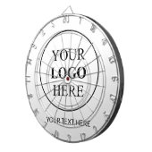 カスタム販売促進ロゴ – 最小注文なし ダーツボード (正面右)