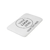 カスタム販売促進ロゴ – 最小注文なし バスマット (アングル)