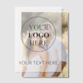 カスタム販売促進ロゴ – 最小注文なし ベラム紙招待状 (オフセット (カップル))
