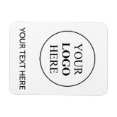 カスタム販売促進ロゴ – 最小注文なし マグネット (横)