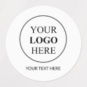 カスタム販売促進ロゴ – 最小注文なし ラベル (デザイン2)