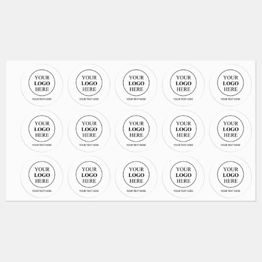 カスタム販売促進ロゴ – 最小注文なし ラベル (シート)