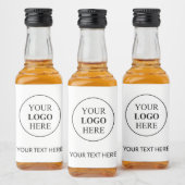 カスタム販売促進ロゴ – 最小注文なし リキュールボトルラベル (ボトル)