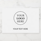 カスタム販売促進ロゴ – 最小注文なし リキュールボトルラベル (シングルラベル)