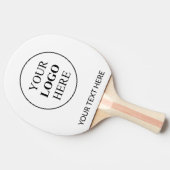 カスタム販売促進ロゴ – 最小注文なし 卓球ラケット (横)