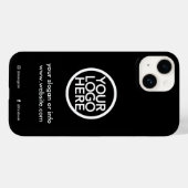 カスタム販売促進ロゴ Case-Mate iPhoneケース (裏面 (横))