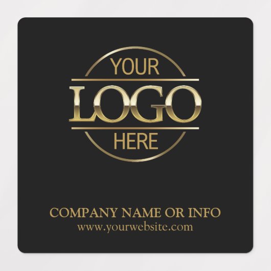 カスタム販売促進会社企業ののロゴ ラベル (デザイン1)