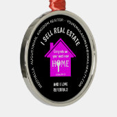 カスタム販売実在不動産ラブリフェラル不動産仲介業者 メタルオーナメント (右)