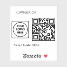 カスタム資産QR | 企業資産 ビジネス ロゴ