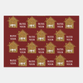 カスタム賛美YOUR HOME 実在 ESTATE ラッピングペーパーシート (正面2)