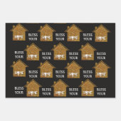 カスタム賛美YOUR HOME 実在 ESTATE ラッピングペーパーシート (正面)