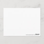 カスタム赤い消防車 ポストカード (裏面)