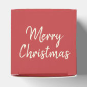 カスタム赤星 |ボックパーソナライズされたス フェイバーボックス (上部)