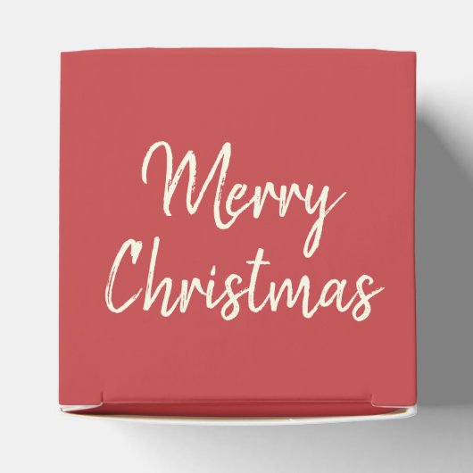 カスタム赤星 |ボックパーソナライズされたス フェイバーボックス (上部)