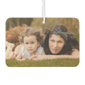 カスタム車のアクセサリーパーソナライズされた、写真の贈り物。 カーエアーフレッシュナー (正面)