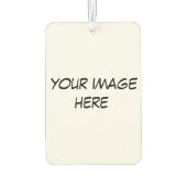 カスタム車の空気清浄機 カーエアーフレッシュナー (裏面)