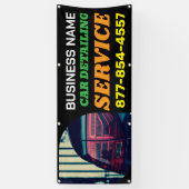 カスタム車の詳細バナー 横断幕 (縦)