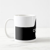 カスタム軍隊警察ブラサード コーヒーマグカップ (左)