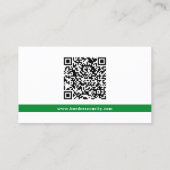 カスタム軍隊警察連邦縁ど米QRコード 名刺 (裏面)