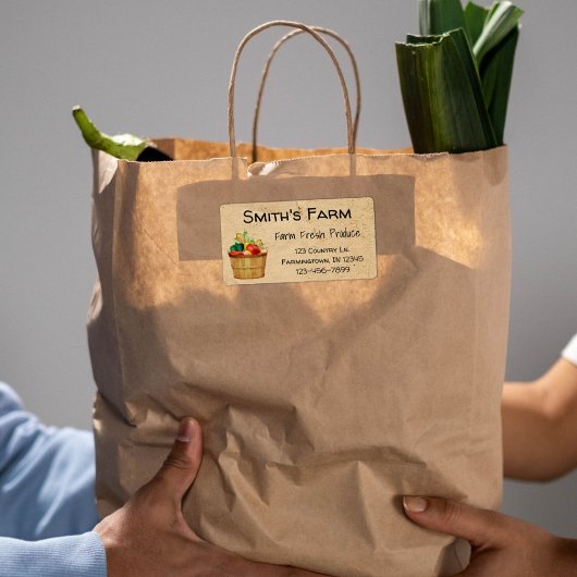 カスタム農産物用ラベル ラベル