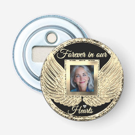 カスタム追悼エンジェルウィングフォト追加 栓抜き