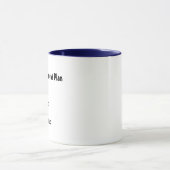 カスタム退職引用文、ジョーク、退職者パンおもしろい マグカップ (中央)