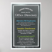 カスタム退職金 ポスター (正面)