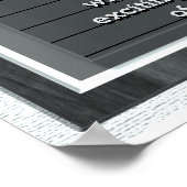 カスタム退職金 ポスター (角)