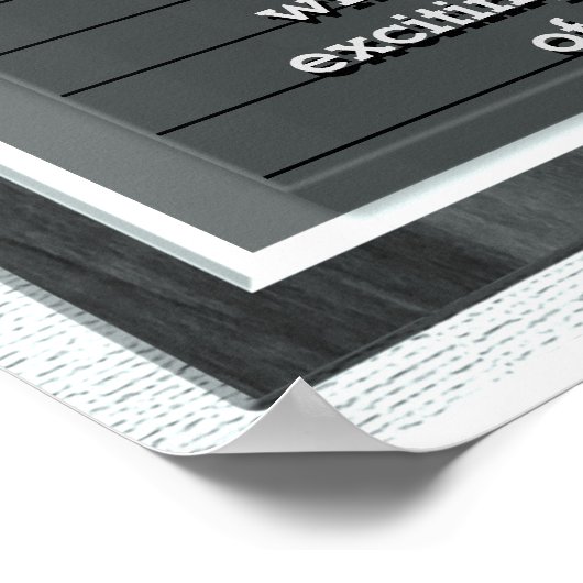 カスタム退職金 ポスター (角)