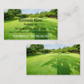 カスタム造園ローンガーデン気に 名刺 (正面/裏面)