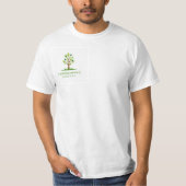 カスタム造園会社Tシャツ | プロフェッショナル Tシャツ (正面)