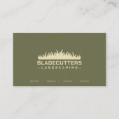 カスタム造園芝生気に名刺 名刺 (正面)